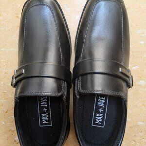 Max and Jake boys kids size 13 dress shoes black